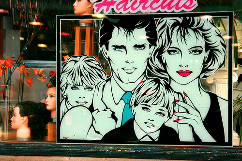 A Hair Salon That Harks Back To The Wackiest Days Of 1980s Design