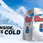 Coors Light cold activated window!