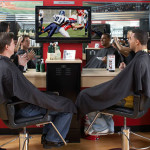 Mens sports-themed barbershops!